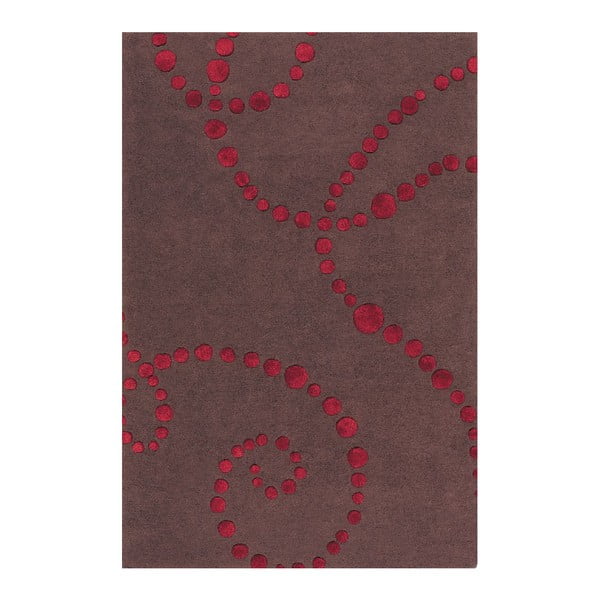 Vlněný koberec Michele, 80x80 cm