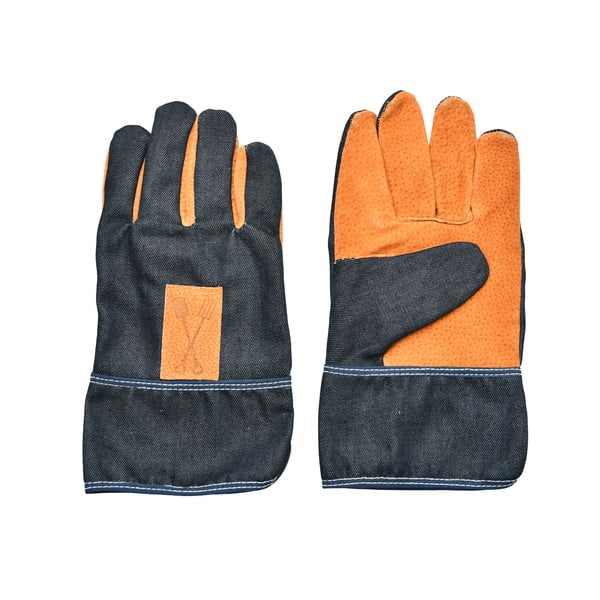 Sinakasoranžid aianduskindad Denim - Esschert Design-image-3