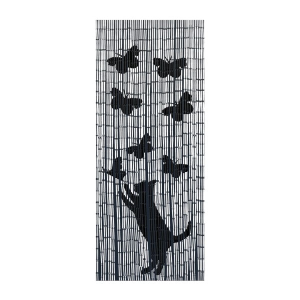 Must-hall bambusest uksekardin 200x90 cm Cat and Butterfly - Maximex