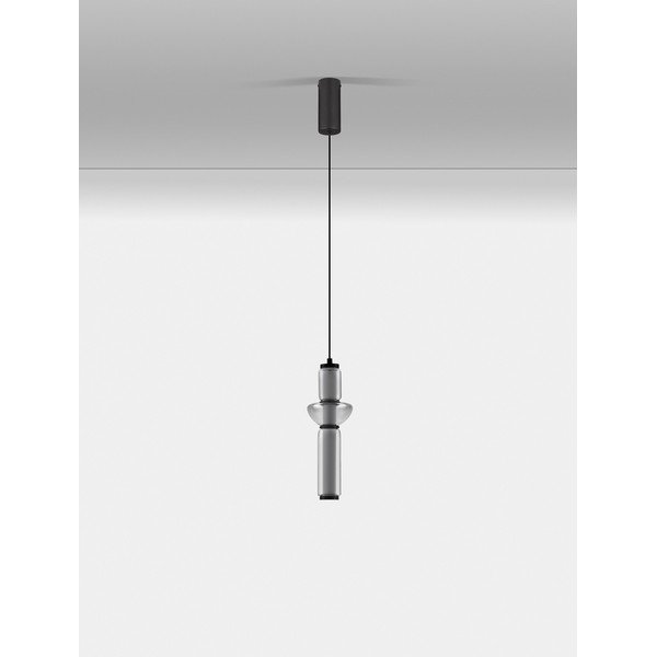 Hallist klaasist hämardatav LED-rippvalgusti ø 12 cm Ulon - Nova Luce-image-3