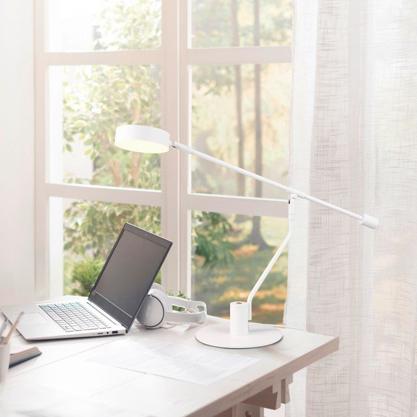 Mattvalge LED-laualamp painutatava konstruktsiooniga (kõrgus 64 cm) Manduro - Trio-image-1