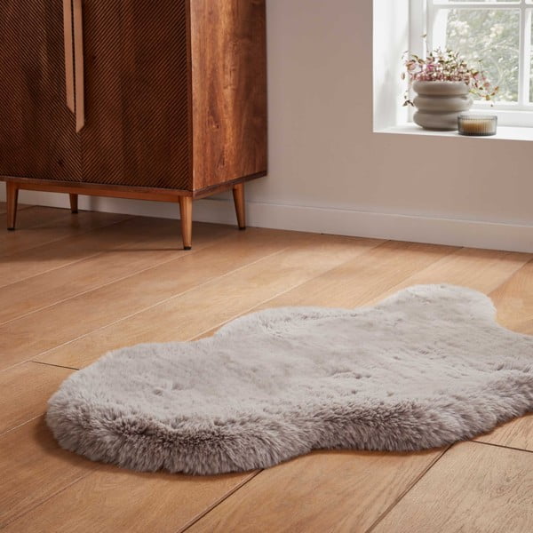 Helehall sünteetiline karusnahk 60x90 cm Super Teddy - Think Rugs-image-2