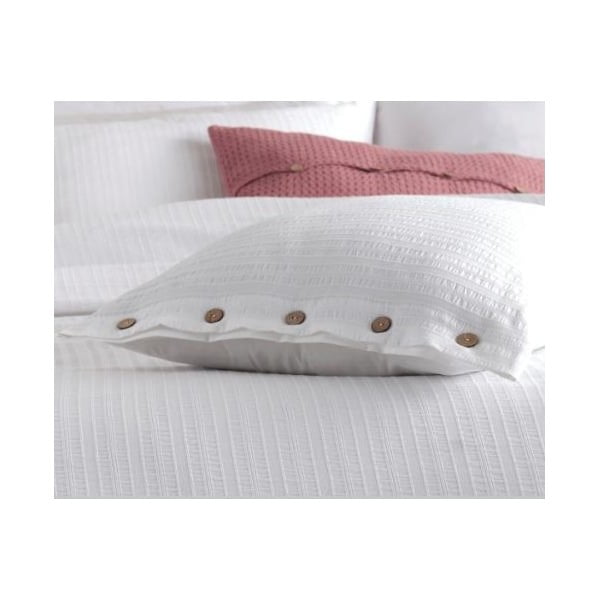 Valge Renforcé puuvillast pikendatud voodipesu kaheinimesevoodile 240x220 cm Como Striped - Mila Home Luxury-image-4