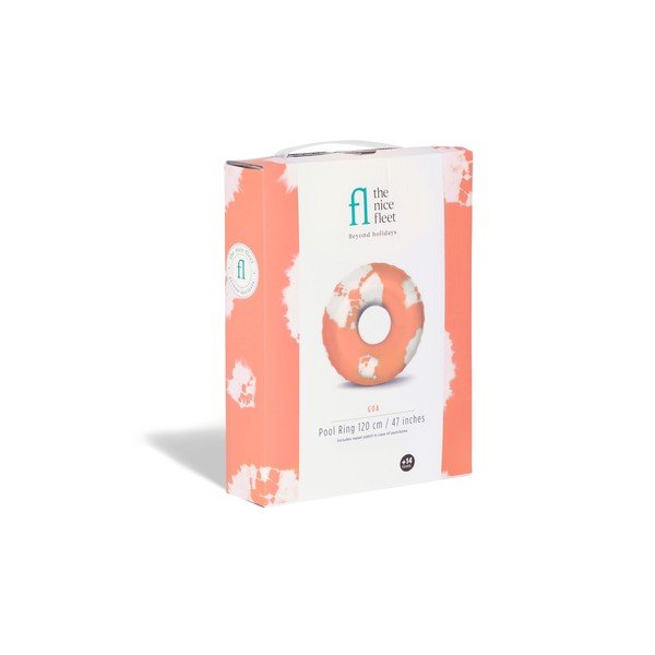 Oranž täispuhutav rõngas, ø 120 cm Goa - The Nice Fleet-image-2