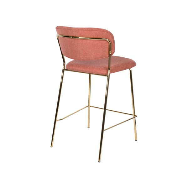 Roosad baaritoolid 2 tk komplektis 89 cm Jolien - White Label-image-4