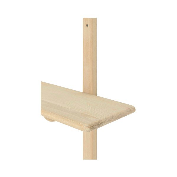 90 cm hele naturaalsest tammest riiul Albin - Ellos Home-image-4