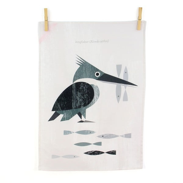 Komplekt 2 puuvillast köögirätikut, 70 x 50 cm Kingfisher - Happy Friday Basic-image-2