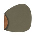 Öko-nahast lauamatt 37x44 cm Curve L Double Nupo - LIND DNA