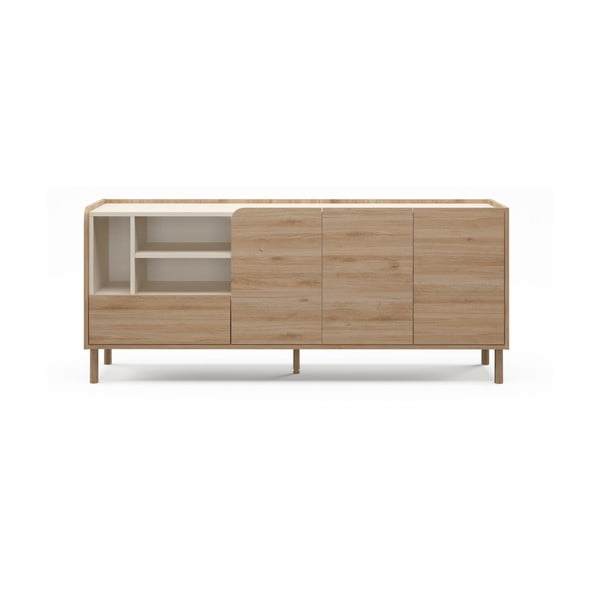 Tammespoonist kummut 180x75,5x44 cm Monza - Marckeric