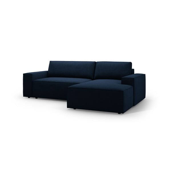 Tumesinine bukleekangast nurgadiivanvoodi (parem nurk) Jodie - Micadoni Home-image-2