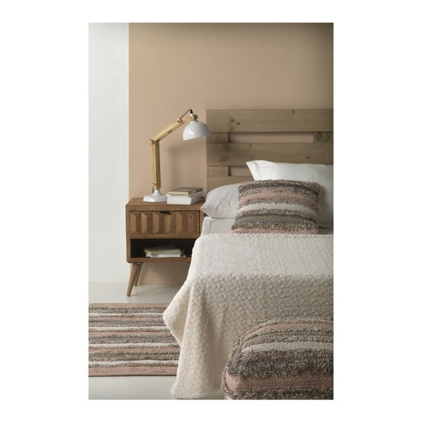 Hall ja roosa mustriga pouf Ceylon - Geese-image-1