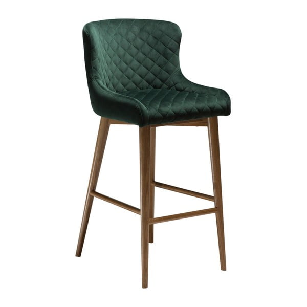 Tmavě zelená barová židle DAN-FORM Denmark Vetro