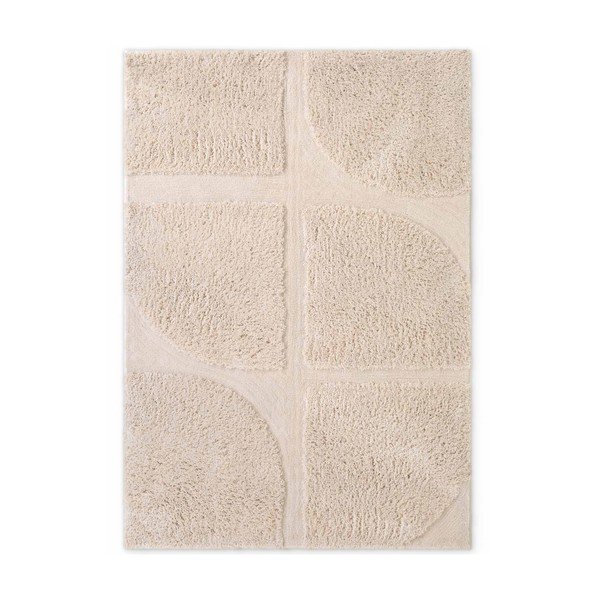 Kreem käsitsi kootud vaip 80x150 cm Lambeth Jasper - Ted Baker