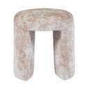 Beež polsterdatud taburet Charlie - WOOOD