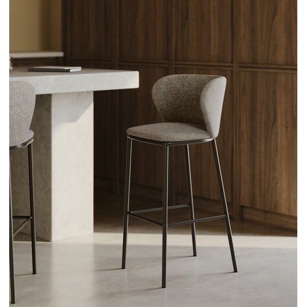 Helepruun baaritool 102 cm Ciselia - Kave Home-image-1