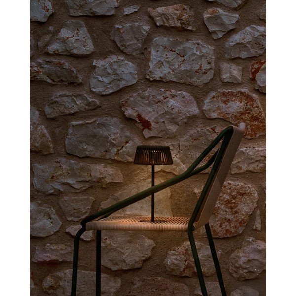 LED-laua-/kaasaskantav päikesepatareiga õuelamp ø 11 cm Aldet - Kave Home-image-2