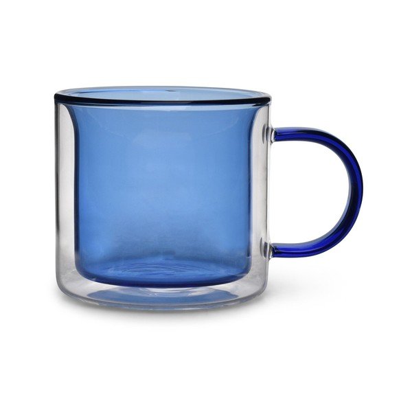 Sinised klaasist kruusid komplektis 2 tk 270 ml Liv - ONA