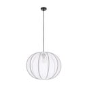 Valge rippvalgusti tekstiilist varjuga ø 52 cm Mellow - Candellux Lighting