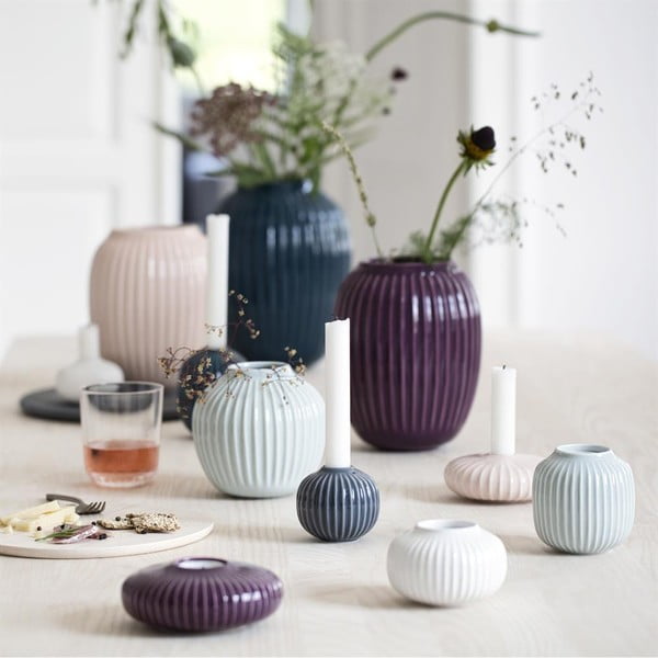 Mintsinine kivitehnika vaas Hammershoi, ⌀ 13,5 cm Hammershøi - Kähler Design-image-3