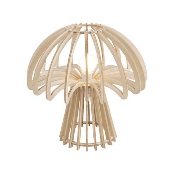 Skládací dřevěná stolní lampa Leitmotiv Traditional Mushroom-image-2