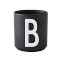 Must portselanist kruus tähestik B, 250 ml A-Z - Design Letters