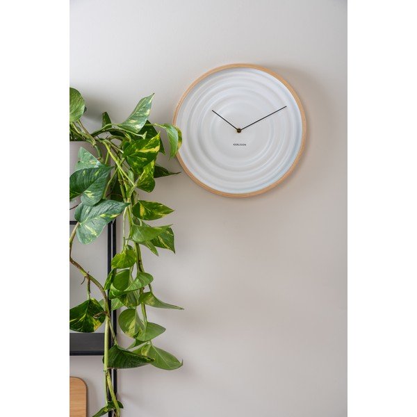 Valge seinakell Ribble, ø 31 cm - Karlsson-image-1