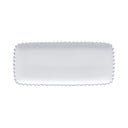 Valge keraamiline pikk kandik , pikkus 30 cm Pearl - Costa Nova