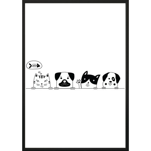 Plakat , 100 x 70 cm Friends - DecoKing