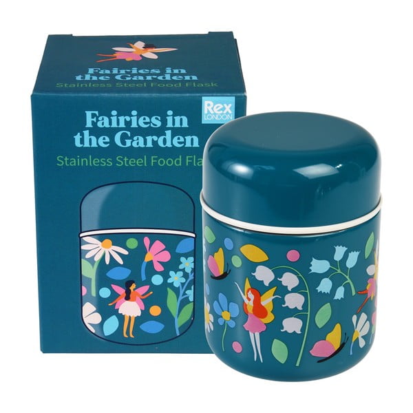 Sinine laste termos (toidule) 280 ml Fairies in the Garden - Rex London-image-3