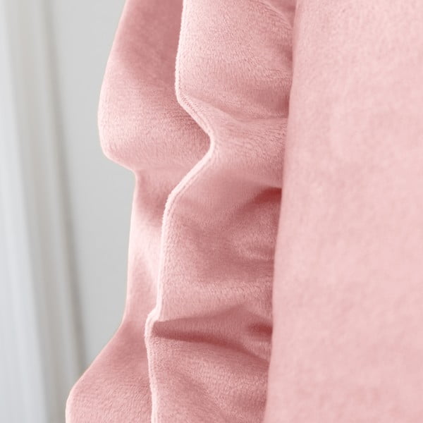 Sametist dekoratiivpadi 43x43 cm Velvet Double Frill - Catherine Lansfield-image-3