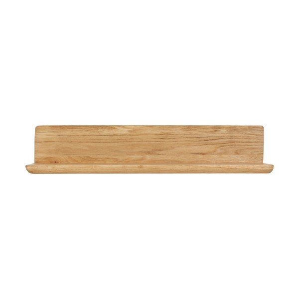 Tammepuidust riiul heledas naturaalses toonis 60 cm Salina - House Nordic-image-3