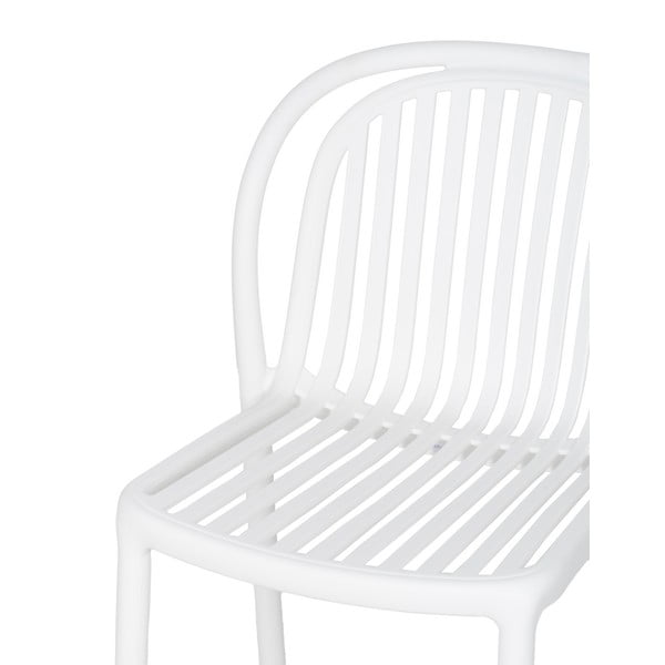 Valge plastikust söögitool Alia - Ixia-image-4