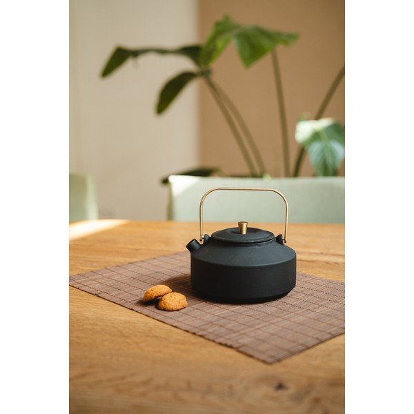 Must malmist teekann sõelaga 1 l Shangdong - Bredemeijer-image-3