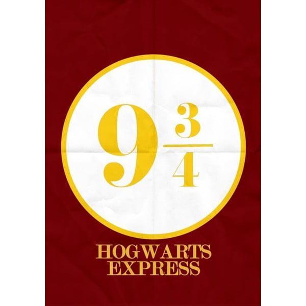 Plakát Blue-Shaker Harry Potter 4, 30 x 40 cm