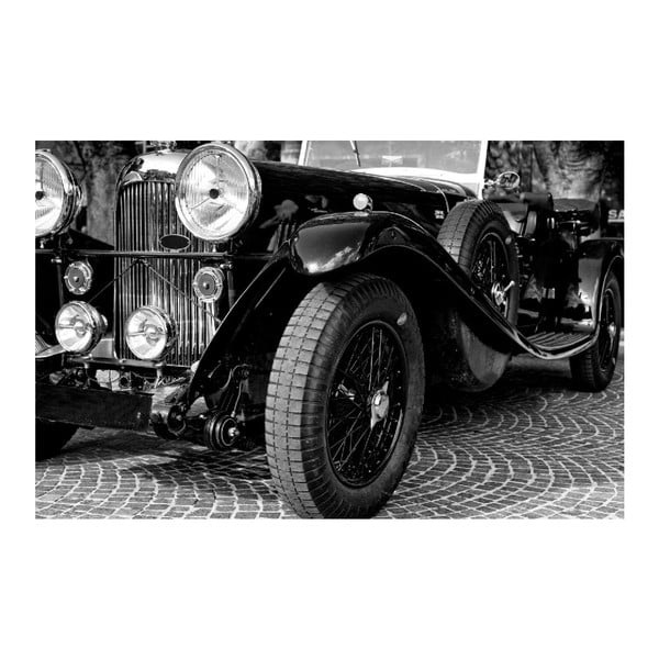 Obraz Black&White Vintage Car, 45 x 70 cm