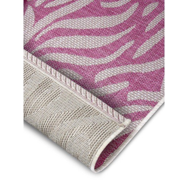 Roosa ja beež õuejooksja , 70 x 300 cm Cebra - NORTHRUGS-image-4