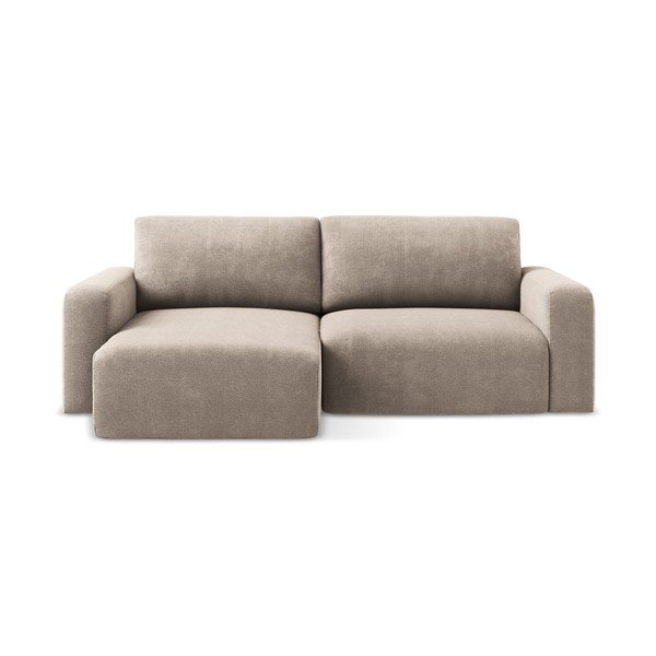 Beež šenilldiivanvoodi/panipaigaga nurgadiivan (vasak nurk/diivanvoodiga) Kona - Makamii