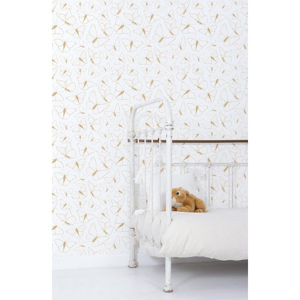 Laste tapeet 10 m x 50 cm Butterflies - Lilipinso-image-1