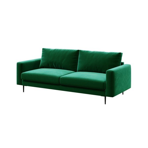 Tumeroheline sametne diivan Devichy , 222 cm Levie - devichy-image-2