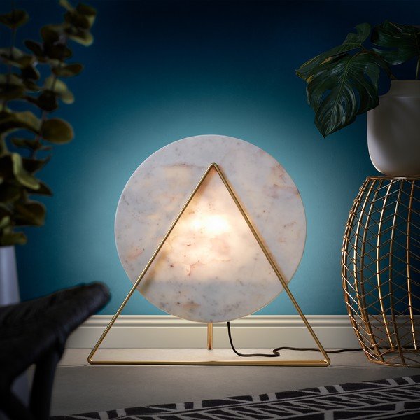 Kokkupandav laud messingist Ronna - Kave Home-image-3
