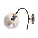 Must-hall seinavalgusti ø 15 cm Yoyo – Squid Lighting