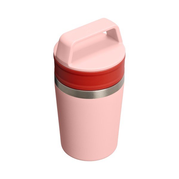 Virsikuvärvi roostevabast terasest termokruus 230 ml Café-To-Go Travel Mug Peach Rose - Stanley-image-2