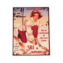 Metallist silt 25x33 cm Ski – Antic Line