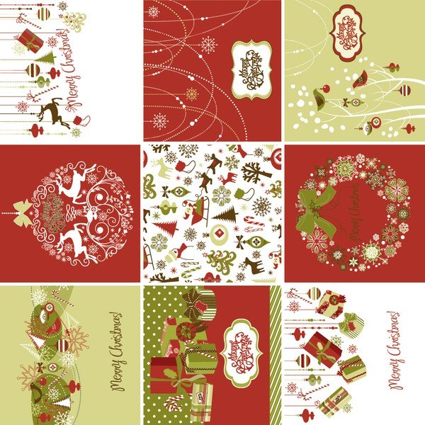 Ubrus Christmas V11, 150x150 cm-image-1