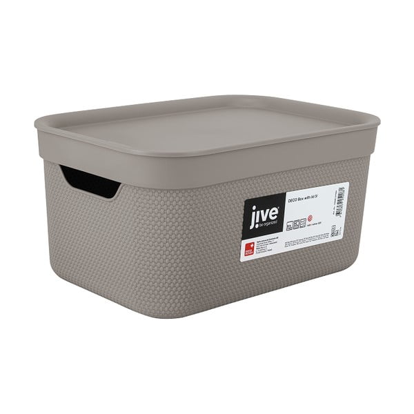 Kaanega plastist hoiukarp Deco - Rotho-image-4