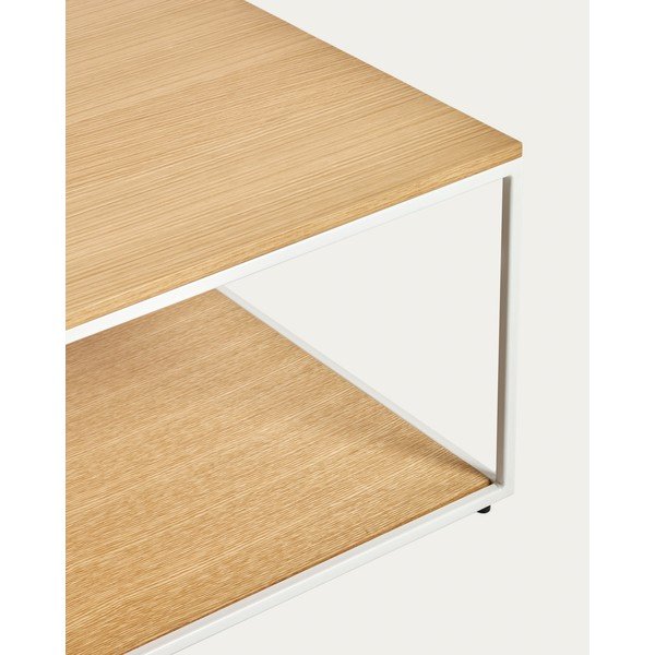 Tammespoonist pealispinnaga diivanilaud 60x110 cm Yoana - Kave Home-image-2