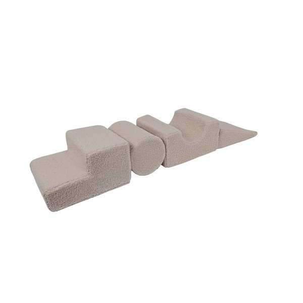 Hall kangast-vahtplastist mänguväljak 45x170x30 cm Montessori - Meowbaby