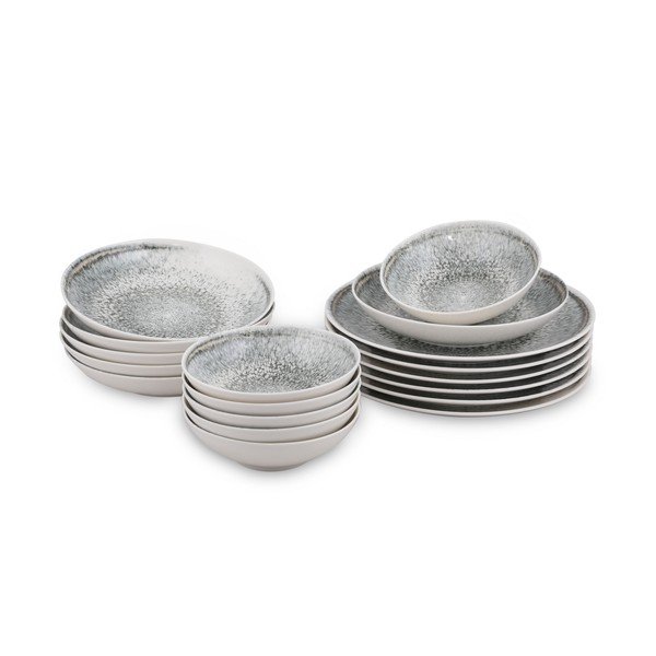 Portselanist söögikomplekt 18 tk Midnight Sky - Güral Porselen-image-2