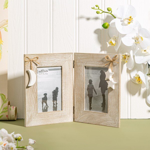 Puidust raam 34x22 cm - Sass & Belle-image-1