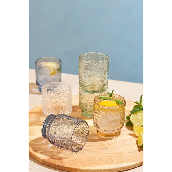 Klaasid komplektis 4 tk 300 ml Flora - Salt&Pepper-image-1